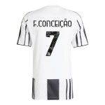 Günstige Fußballtrikots Juventus F. Conceicao 7 Heimtrikot 2025-26 Kurzarm